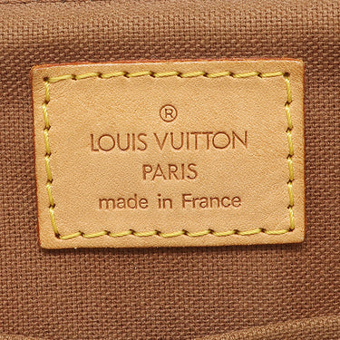 ルイヴィトン LOUIS VUITTON パレルモ PM M40145 モノグラム モノグラムキャンバス 2WAYバッグ ゴールド金具 茶 ハンドバッグ ショルダー