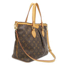 ルイヴィトン LOUIS VUITTON パレルモ PM M40145 モノグラム モノグラムキャンバス 2WAYバッグ ゴールド金具 茶 ハンドバッグ ショルダー