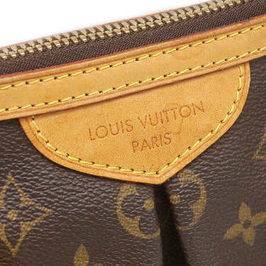 ルイヴィトン LOUIS VUITTON パレルモ PM M40145 モノグラム モノグラムキャンバス 2WAYバッグ ゴールド金具 茶 ハンドバッグ ショルダー