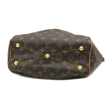 ルイヴィトン LOUIS VUITTON ティヴォリPM M40143 モノグラム モノグラムキャンバス ハンドバッグ ゴールド金具 茶