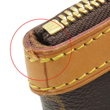 ルイヴィトン LOUIS VUITTON ティヴォリPM M40143 モノグラム モノグラムキャンバス ハンドバッグ ゴールド金具 茶