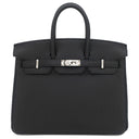 エルメス HERMES バーキン25 ブラック トゴ ハンドバッグ シルバー金具 新品 未使用 黒 2026年製