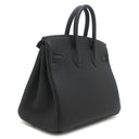 エルメス HERMES バーキン25 ブラック トゴ ハンドバッグ シルバー金具 新品 未使用 黒 2026年製