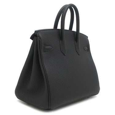 エルメス HERMES バーキン25 ブラック トゴ ハンドバッグ シルバー金具 新品 未使用 黒 2026年製