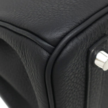 エルメス HERMES バーキン25 ブラック トゴ ハンドバッグ シルバー金具 新品 未使用 黒 2026年製