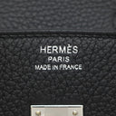 エルメス HERMES バーキン25 ブラック トゴ ハンドバッグ シルバー金具 新品 未使用 黒 2026年製