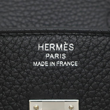 エルメス HERMES バーキン25 ブラック トゴ ハンドバッグ シルバー金具 新品 未使用 黒 2026年製