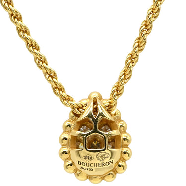 ブシュロン BOUCHERON セルパンボエム エクストラスモール ペンダント JPN00611 イエローゴールド K18YG ダイヤモンド ネックレス 18K 750 YG 8P ダイヤ