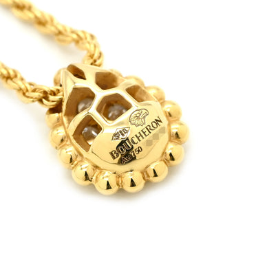 ブシュロン BOUCHERON セルパンボエム エクストラスモール ペンダント JPN00611 イエローゴールド K18YG ダイヤモンド ネックレス 18K 750 YG 8P ダイヤ