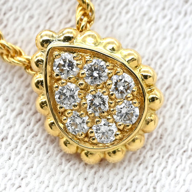 ブシュロン BOUCHERON セルパンボエム エクストラスモール ペンダント JPN00611 イエローゴールド K18YG ダイヤモンド ネックレス 18K 750 YG 8P ダイヤ