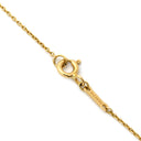 ティファニー Tiffany & Co ドッツクロス ダイヤ イエローゴールド K18YG ダイヤモンド ネックレス エルサ ペレッティ18K 750 十字架 スモールクロス