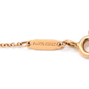 ティファニー Tiffany & Co Tスマイル ミニ ダイヤモンド ローズゴールド K18PG ダイヤモンド ネックレス ピンクゴールド T＆Co. T smile Au750 18K 18金