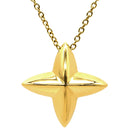 ティファニー Tiffany & Co シリウス スター イエローゴールド K18YG ネックレス 18KT 750 YG エルサペレッティ 立体モチーフ ロングネックレス