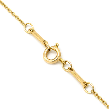 ティファニー Tiffany & Co シリウス スター イエローゴールド K18YG ネックレス 18KT 750 YG エルサペレッティ 立体モチーフ ロングネックレス