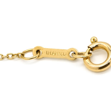 ティファニー Tiffany & Co シリウス スター イエローゴールド K18YG ネックレス 18KT 750 YG エルサペレッティ 立体モチーフ ロングネックレス