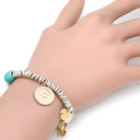 ポメラート Pomellato DODO ドド ブレスレット ブルー×ゴールド×シルバー シルバー925 K18YG K18PG 色石 ブレスレット AG925 750 18K YG PG 色石