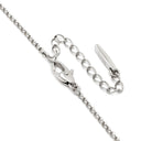 セリーヌ CELINE ダイヤ デザインペンダント ホワイトゴールド K18WG ダイヤモンド ネックレス 750 18K WG 透かし 立体デザイン 筒型