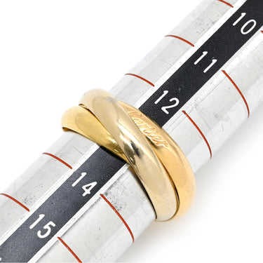 カルティエ Cartier トリニティクラシック ホワイトゴールド×イエローゴールド×ピンクゴールド K18WG K18YG K18PG #53(JP13) リング 指輪 3連 3カラー 18K 750 13号