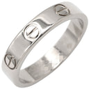 カルティエ Cartier LOVE ミニラブリング B4085100 ホワイトゴールド K18WG #48(JP8) リング 指輪 750 18K WG スモールモデル 8号