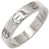 カルティエ Cartier LOVE ミニラブリング B4085100 ホワイトゴールド K18WG #48(JP8) リング 指輪 750 18K WG スモールモデル 8号