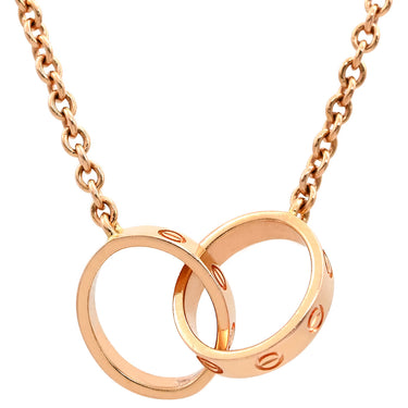 カルティエ Cartier ベビーラブ B7212300 ピンクゴールド K18PG ネックレス 18金 18K 750PG
