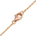カルティエ Cartier ロゴ ドゥーブルC B7219300 ローズゴールド K18PG ダイヤモンド ネックレス Au750 K18 18金 ダイヤモンド 2C C2 オーバル