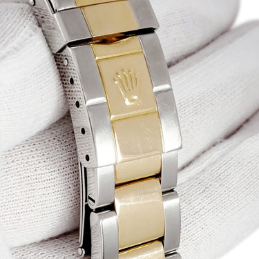 腕時計 ロレックス ROLEX GMTマスター II 16713 F番 自動巻き メンズ F番 K18YG×SS コンビ ルートビア イエローロレゾール デイト