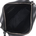イヴ・サンローラン Yves Saint Laurent ルー カメラバッグ 612544 ブラック レザー ショルダーバッグ ガンメタル金具 YSL カサンドラ タッセル付き