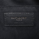 イヴ・サンローラン Yves Saint Laurent ルー カメラバッグ 612544 ブラック レザー ショルダーバッグ ガンメタル金具 YSL カサンドラ タッセル付き