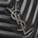 イヴ・サンローラン Yves Saint Laurent ルー カメラバッグ 612544 ブラック レザー ショルダーバッグ ガンメタル金具 YSL カサンドラ タッセル付き