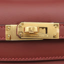 エルメス HERMES ポシェットケリー ルージュアッシュ ヴォースイフト ハンドバッグ ゴールド金具 新品 未使用 赤 2026年製