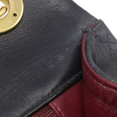 シャネル CHANEL デカマトラッセ A01094 ブラック ラムスキン ショルダーバッグ ゴールド金具 黒 フラップバッグ チェーンショルダー
