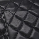 シャネル CHANEL デカマトラッセ A01094 ブラック ラムスキン ショルダーバッグ ゴールド金具 黒 フラップバッグ チェーンショルダー