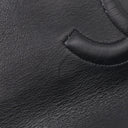 シャネル CHANEL デカマトラッセ A01094 ブラック ラムスキン ショルダーバッグ ゴールド金具 黒 フラップバッグ チェーンショルダー