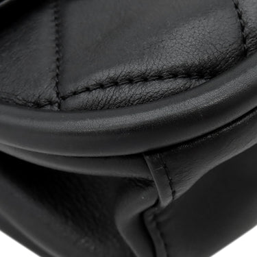 シャネル CHANEL ココマーク ミニ チェーンショルダー ブラック カーフ ショルダーバッグ ゴールド金具 黒