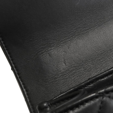シャネル CHANEL ココマーク ミニ チェーンショルダー ブラック カーフ ショルダーバッグ ゴールド金具 黒