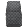 ルイヴィトン LOUIS VUITTON アヴェニュー スリングバッグ N40097 メタリックオニキス ダミエキャンバス ダミエアンフィニ ボディバッグ マットシルバー金具
