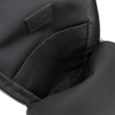 ルイヴィトン LOUIS VUITTON アヴェニュー スリングバッグ N40097 メタリックオニキス ダミエキャンバス ダミエアンフィニ ボディバッグ マットシルバー金具
