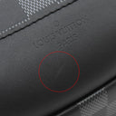 ルイヴィトン LOUIS VUITTON アヴェニュー スリングバッグ N40097 メタリックオニキス ダミエキャンバス ダミエアンフィニ ボディバッグ マットシルバー金具