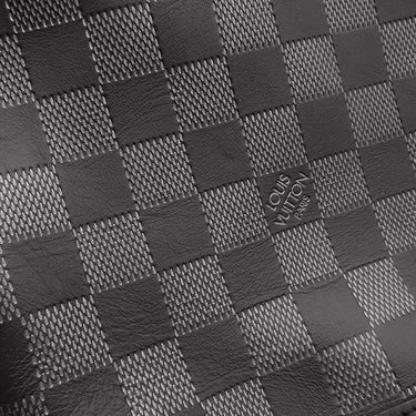ルイヴィトン LOUIS VUITTON アヴェニュー スリングバッグ N40097 メタリックオニキス ダミエキャンバス ダミエアンフィニ ボディバッグ マットシルバー金具