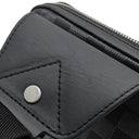 ルイヴィトン LOUIS VUITTON アヴェニュー スリングバッグ N40097 メタリックオニキス ダミエキャンバス ダミエアンフィニ ボディバッグ マットシルバー金具