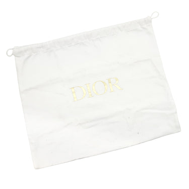 クリスチャン・ディオール Christian Dior トロッター サドルバッグ スモール ネイビー キャンバス レザー オブリークジャカード ハンドバッグ ゴールド金具 紺 総柄