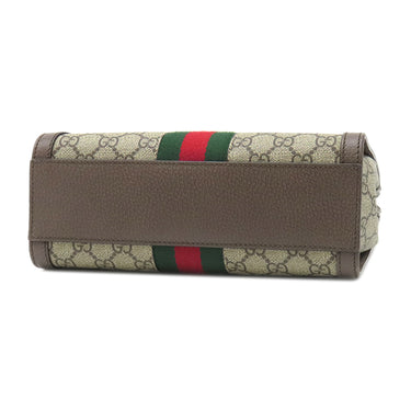 グッチ GUCCI オフィディア GG スモール トート 547551 ベージュ×エボニー GGスプリームキャンバス レザー 2WAYバッグ ゴールド金具 名前刻印入り
