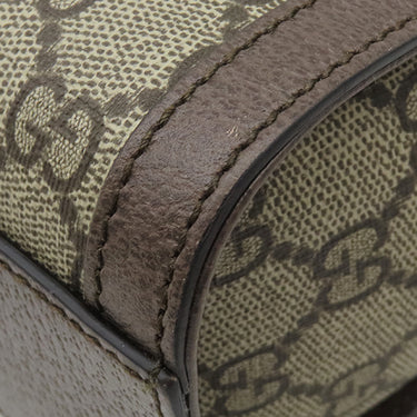 グッチ GUCCI オフィディア GG スモール トート 547551 ベージュ×エボニー GGスプリームキャンバス レザー 2WAYバッグ ゴールド金具 名前刻印入り