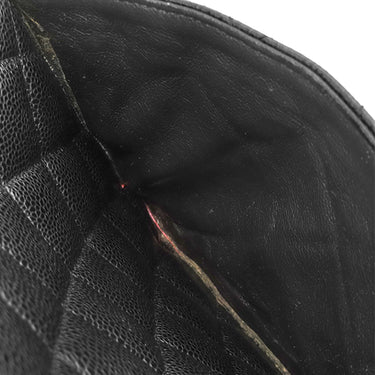シャネル CHANEL 復刻トート A01804 ブラック キャビアスキン トートバッグ シルバー金具 黒 ココマーク ショルダーバッグ 肩掛け リカラー有