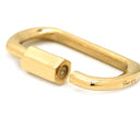 スタージュエリー STAR JEWELRY カラビナモチーフ イエローゴールド K10YG ペンダントトップ 10K チャーム ネックレストップ
