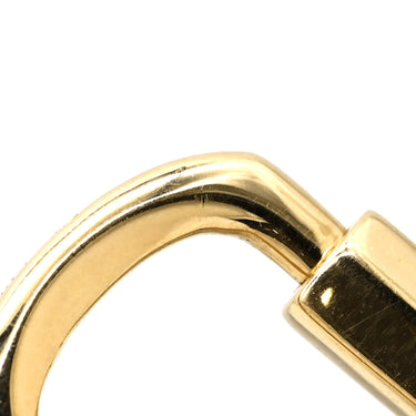 スタージュエリー STAR JEWELRY カラビナモチーフ イエローゴールド K10YG ペンダントトップ 10K チャーム ネックレストップ