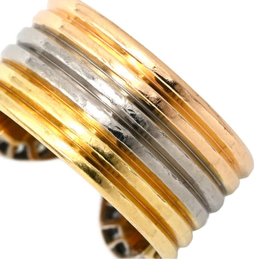 カルティエ Cartier 2C ブークルセ ダイヤ イエローゴールド×ピンクゴールド×ホワイトゴールド K18YG K18PG K18WG ダイヤモンド #53(JP13) リング 指輪 ドゥーブルC C2 750 18K PG 13号