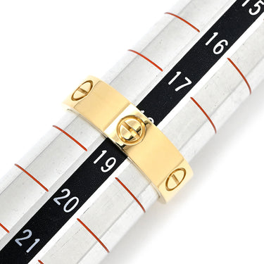 カルティエ Cartier ラブリング B4084600 イエローゴールド K18YG #59(JP19) リング 指輪 クラシックモデル LOVE Ring 750 18K YG 18金 18号