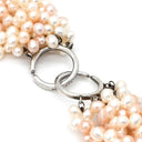 ティファニー Tiffany & Co トルセード パール パールホワイト×ピンク シルバー925 パール ネックレス シルバー金具 パロマピカソ SV925 淡水パール 10連 チョーカー
